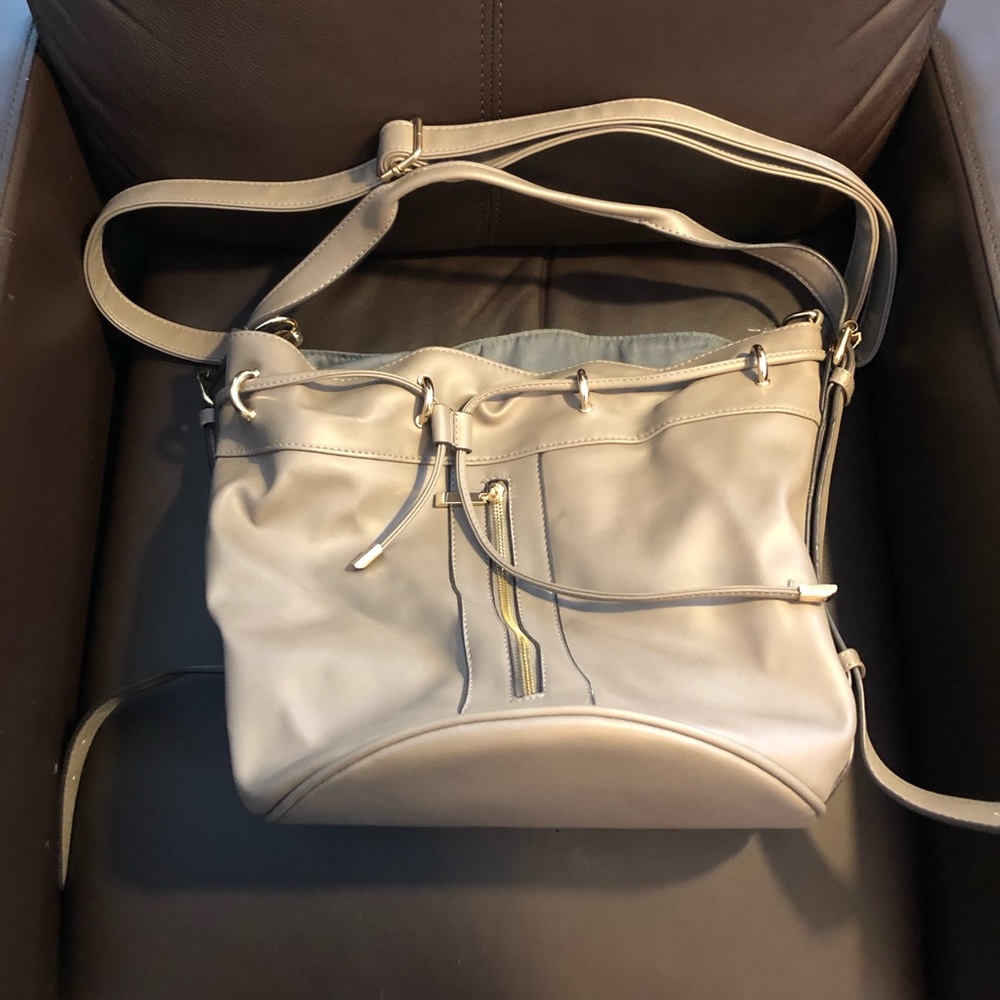 Grey handbag
